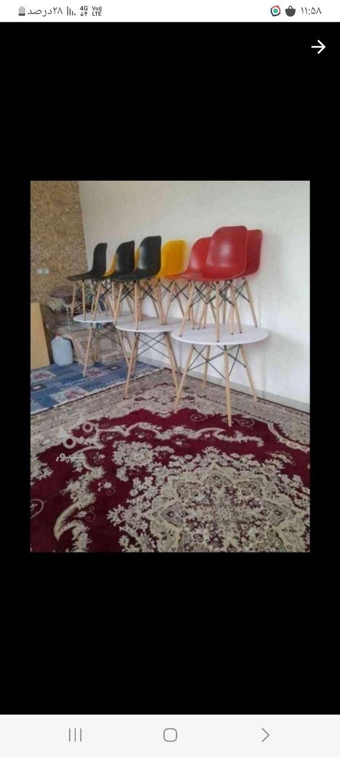 میزوصندلی نو ضدآب وضدآفتاب|میز و صندلی غذاخوری|آران و بیدگل, |دیوار