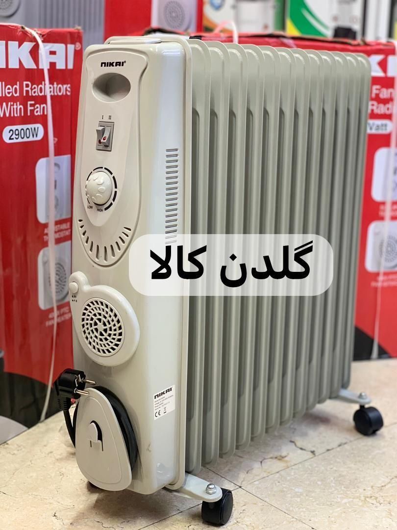 شوفاژ برقی فن دار نیکایی13پره(رادیاتور برقی)|آبگرمکن، پکیج، شوفاژ|تهران, امین حضور|دیوار