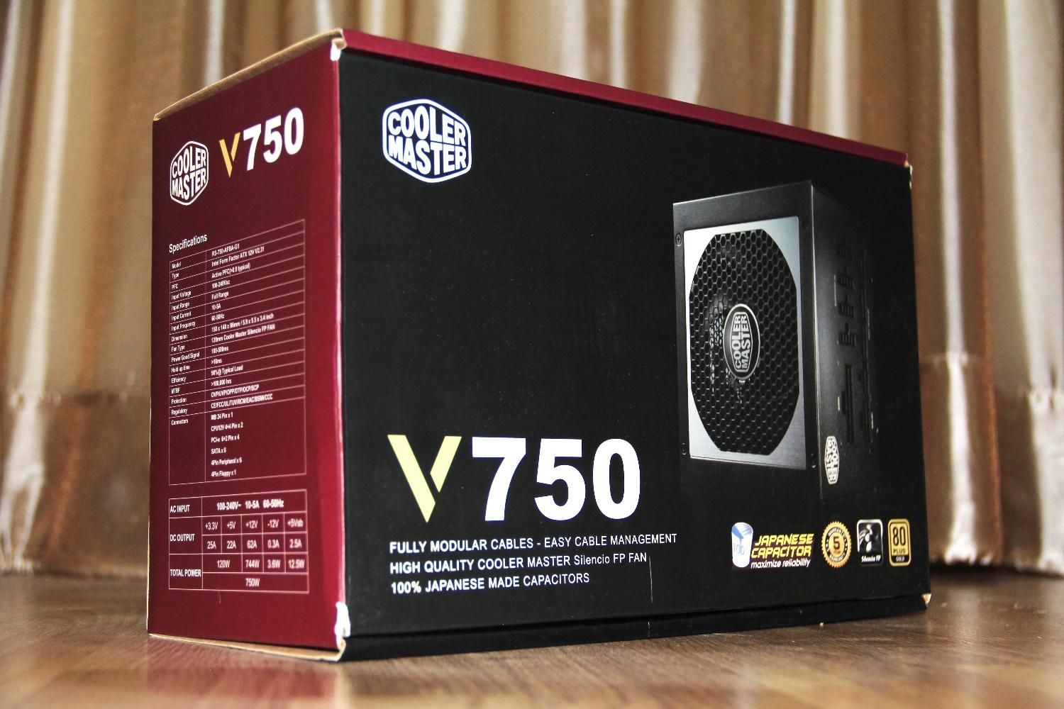 پاور فول ماژولار Cooler Master V 750 MWE Gold|قطعات و لوازم جانبی رایانه|تهران, جردن|دیوار