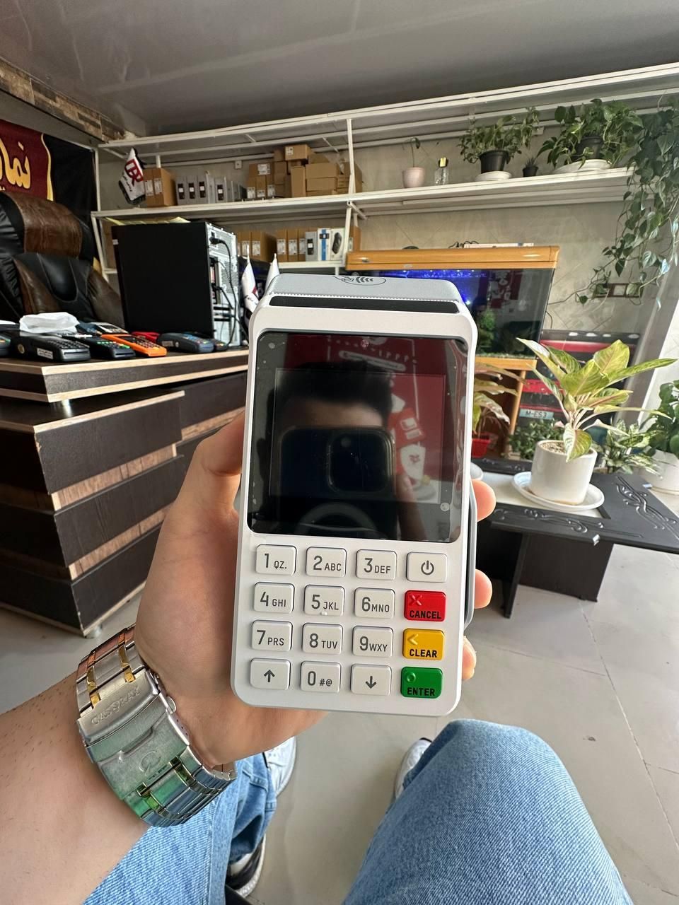 دستگاه کارتخوان سیارm3pوای فای لمسی کارت خوان4g|فروشگاه و مغازه|قزوین, |دیوار