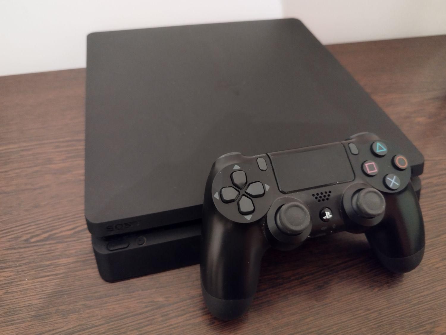 ps4 slim 500g در حد نو|کنسول، بازی ویدئویی و آنلاین|تهران, شهر زیبا|دیوار