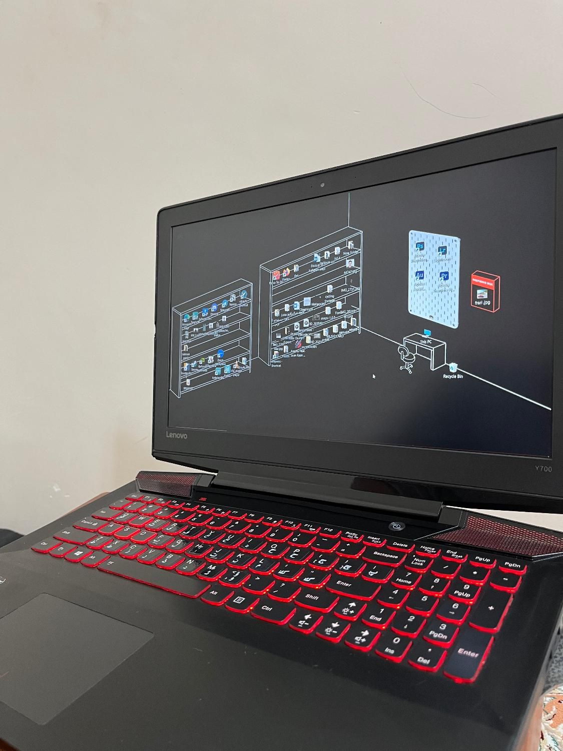 لپتاپ گیمینگ لنوو y700 lenovo|رایانه همراه|تهران, سرو آزاد|دیوار