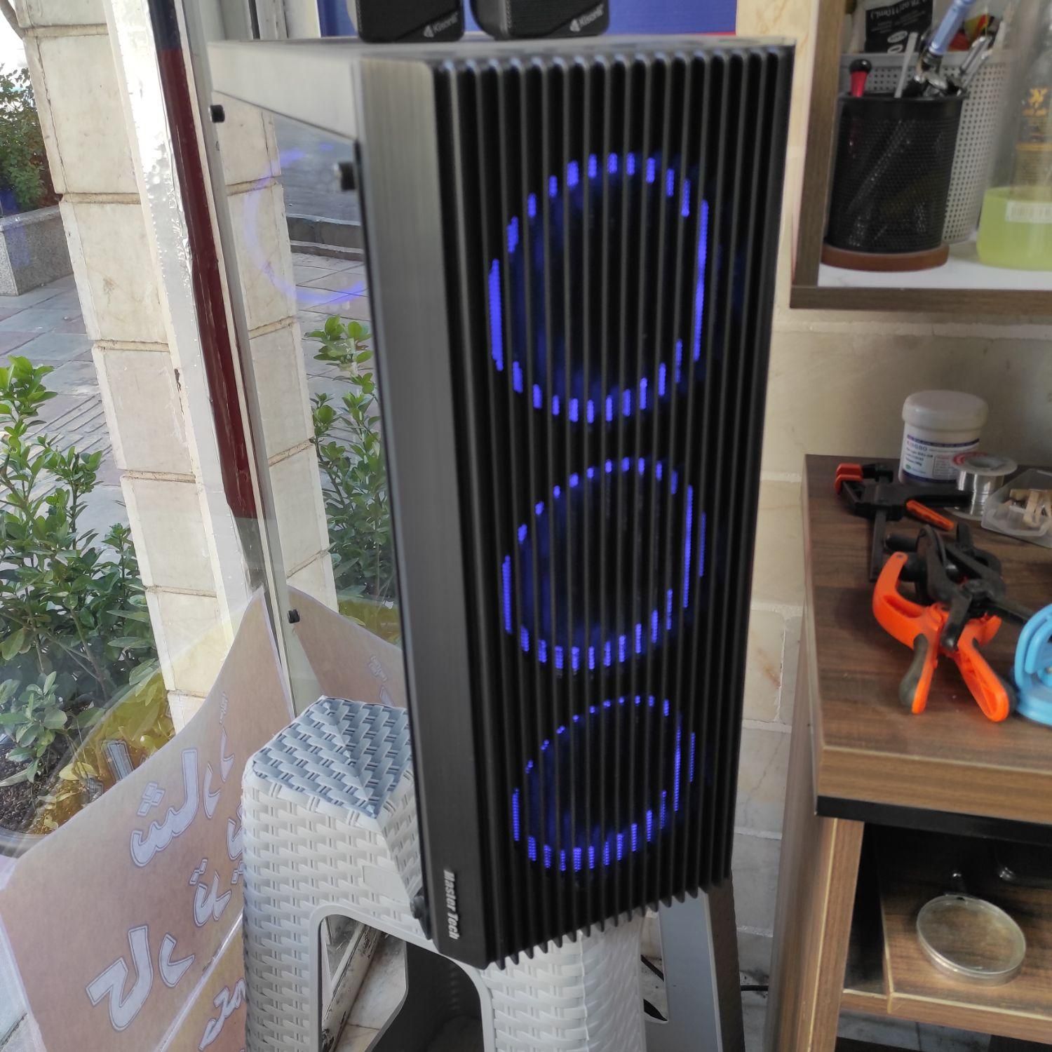 کیس RGB گیمینگ Master Tech آلمینیوم شیشه|قطعات و لوازم جانبی رایانه|تهران, مرزداران|دیوار