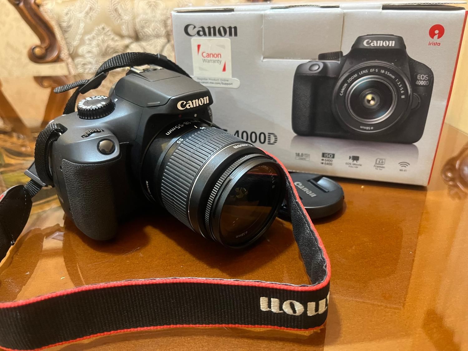 دوربین canon 4000D|دوربین عکاسی و فیلم‌برداری|تهران, شهرک غرب|دیوار