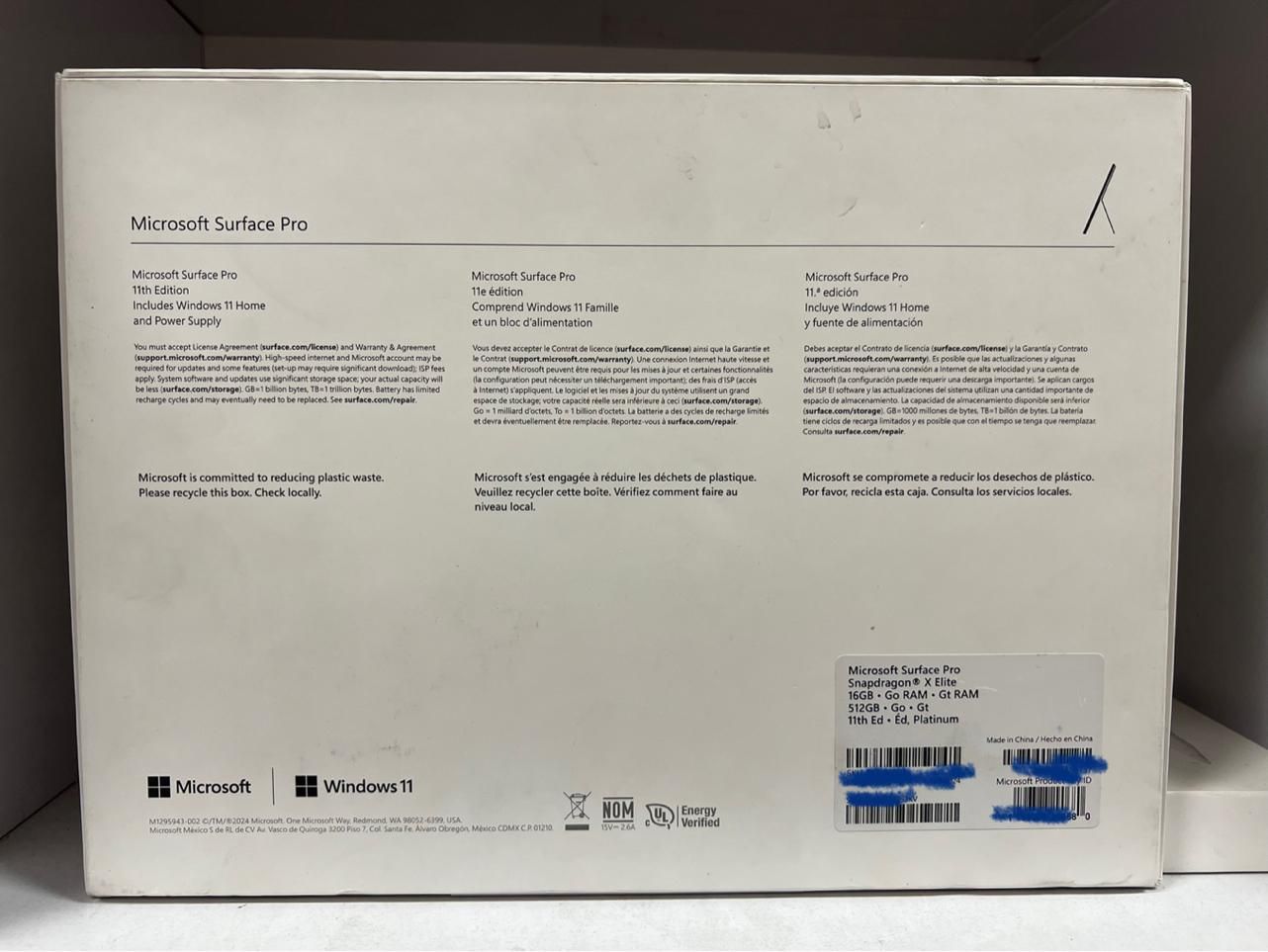 surface pro 11  x elite ram 16 ssd 512|تبلت|تهران, میدان ولیعصر|دیوار