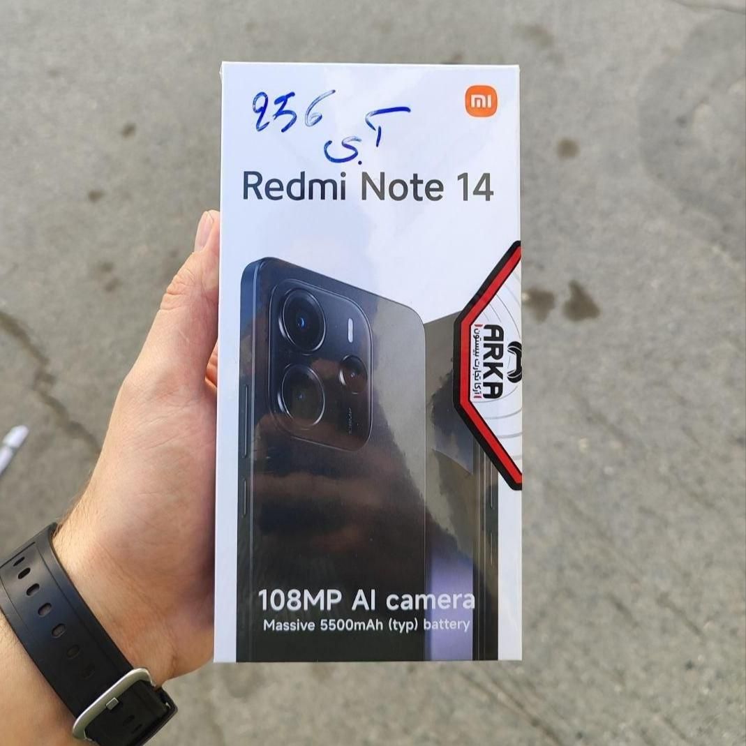 شیائومی Redmi Note 14 با حافظهٔ ۲۵۶ گیگابایت|موبایل|تهران, آبشار تهران|دیوار