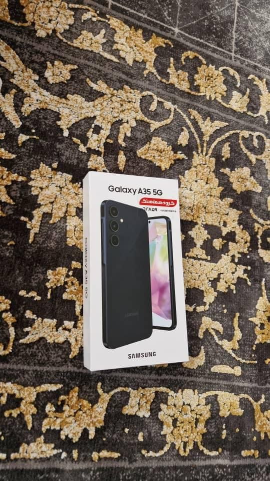 سامسونگ Galaxy A35 با حافظهٔ ۲۵۶ گیگابایت|موبایل|اصفهان, خانه اصفهان|دیوار