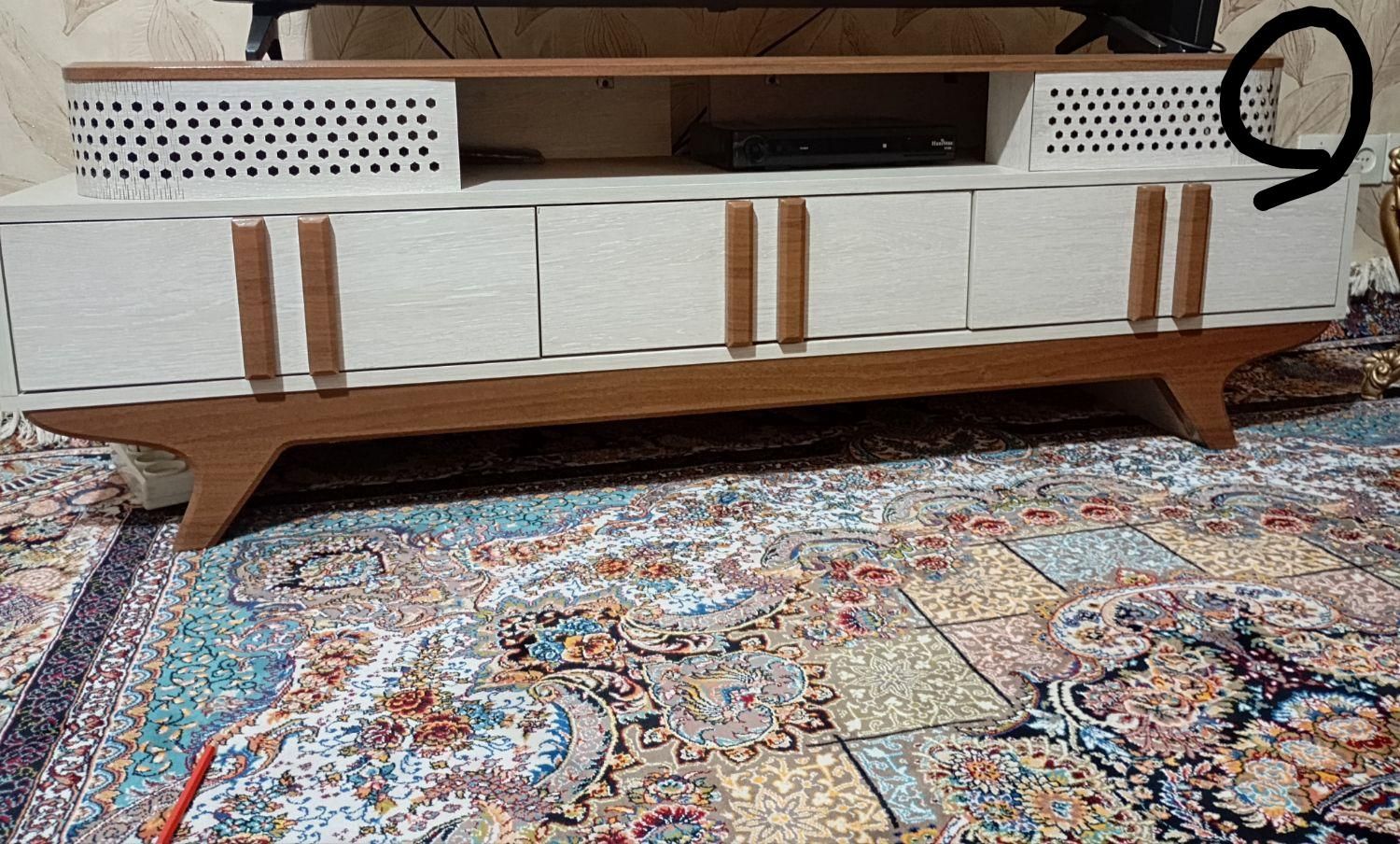 میز تلویزیون چوبی|مبلمان خانگی و میز عسلی|تهران, جوانمرد قصاب|دیوار
