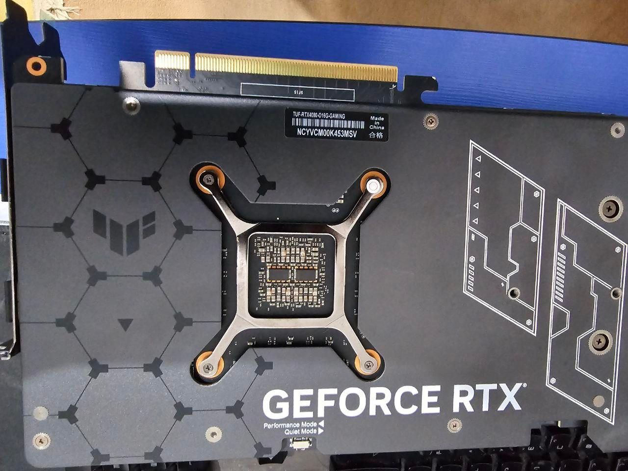 کارت گرافیک RTX 4080 ایسوز مدل تاف|قطعات و لوازم جانبی رایانه|فولادشهر, B1|دیوار