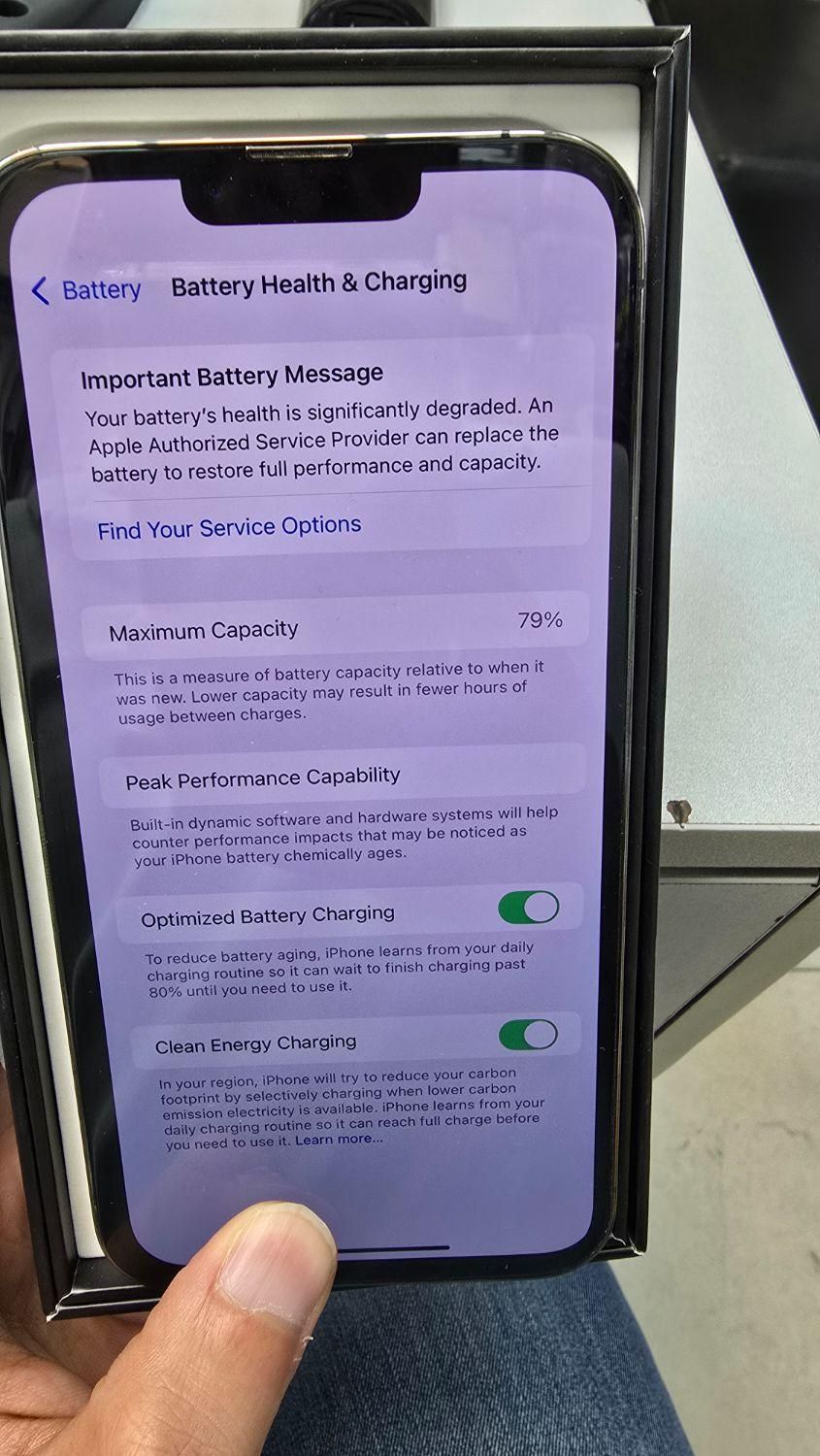 اپل iPhone 13 Pro Max با حافظهٔ ۵۱۲ گیگابایت|موبایل|تهران, ظفر|دیوار