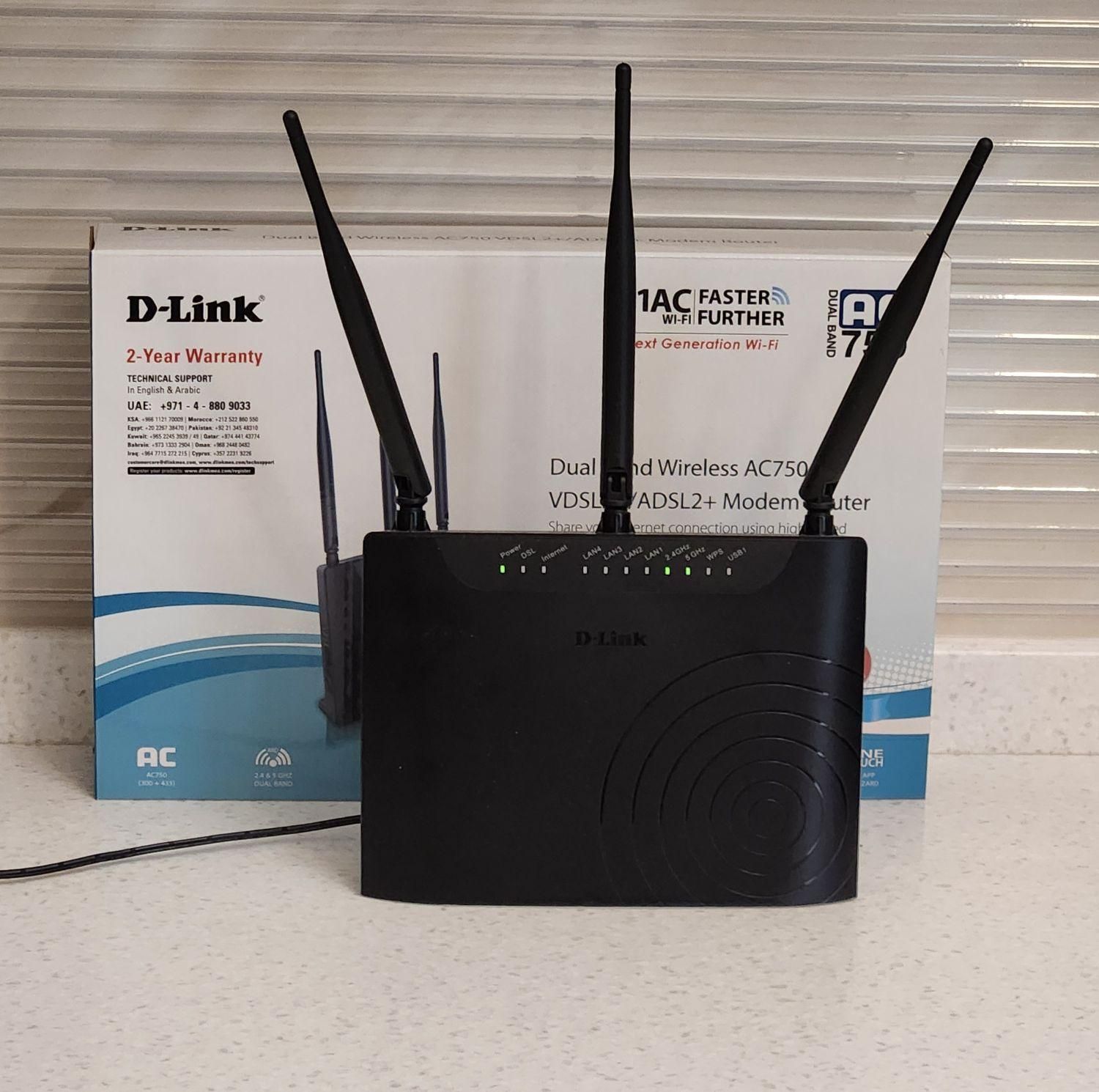 مودم Dlink DSL2877AL|مودم و تجهیزات شبکه|تهران, فرمانیه|دیوار