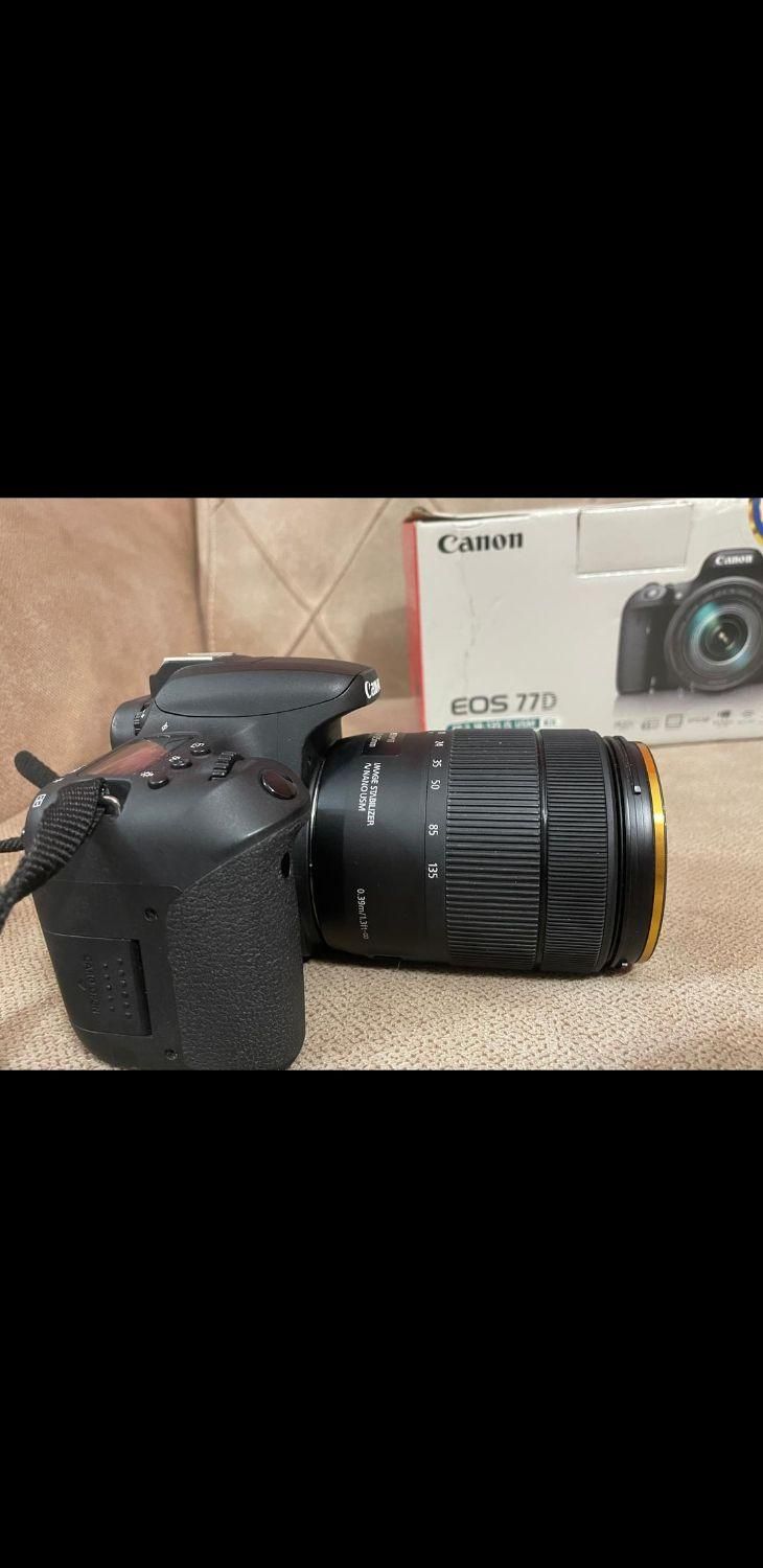 دوربین کنن (canon) 77D|دوربین عکاسی و فیلم‌برداری|تهران, امیریه|دیوار