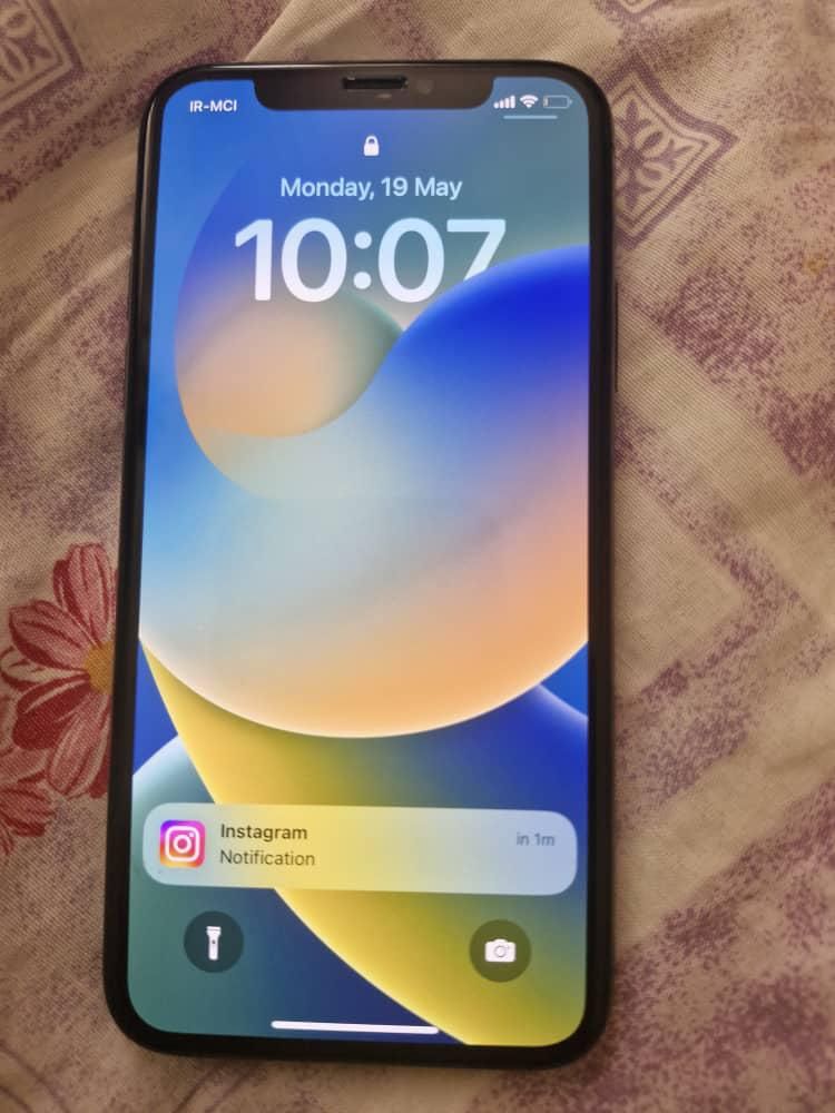 اپل iPhone X با حافظهٔ ۲۵۶ گیگابایت|موبایل|ساوه, |دیوار