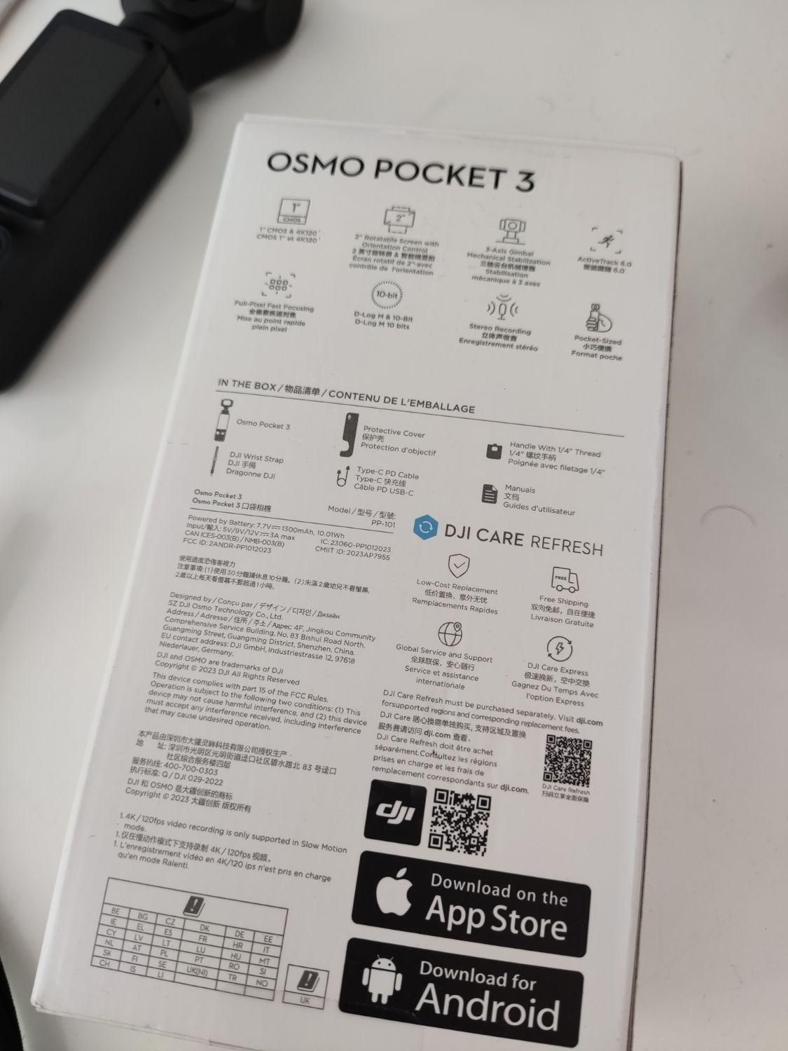 DJI OSMO POCKET 3 + 128G SANDISK EXT PRO|دوربین عکاسی و فیلم‌برداری|تهران, حکیمیه|دیوار