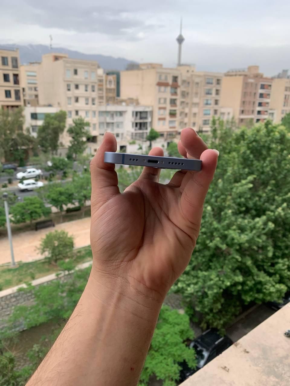 اپل iphone 14 با حافظهٔ ۱۲۸ گیگابایت آبی بدون نقطه|موبایل|تهران, نارمک جنوبی|دیوار