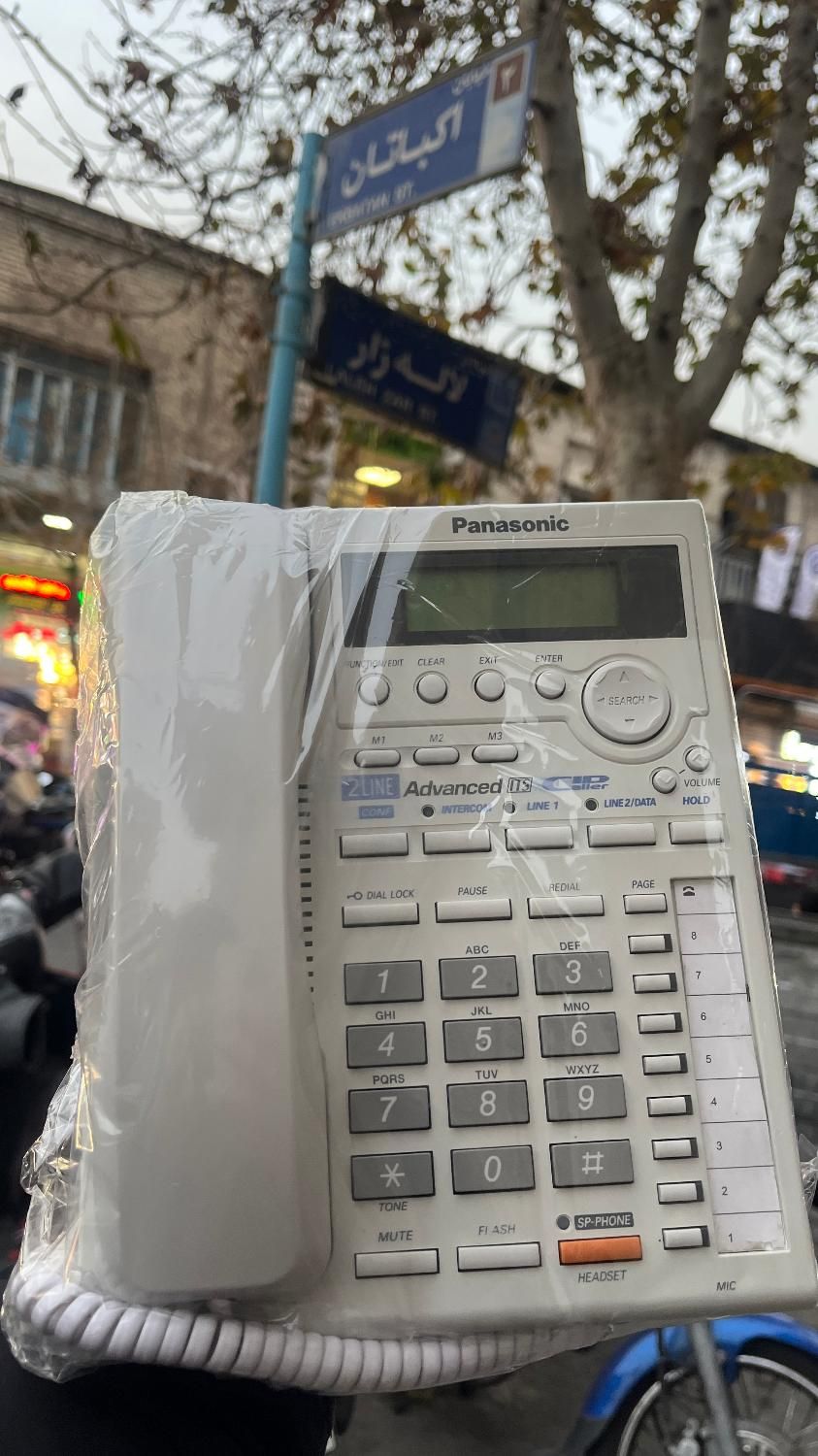 تلفن رومیزی دو خط پاناسونیک کارکرده 3282|تلفن رومیزی|تهران, فردوسی|دیوار