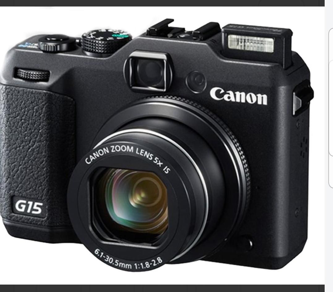 دوربین عکاسی فیلمبرداری کانن Canon Powershot G15|دوربین عکاسی و فیلم‌برداری|تهران, سهروردی|دیوار