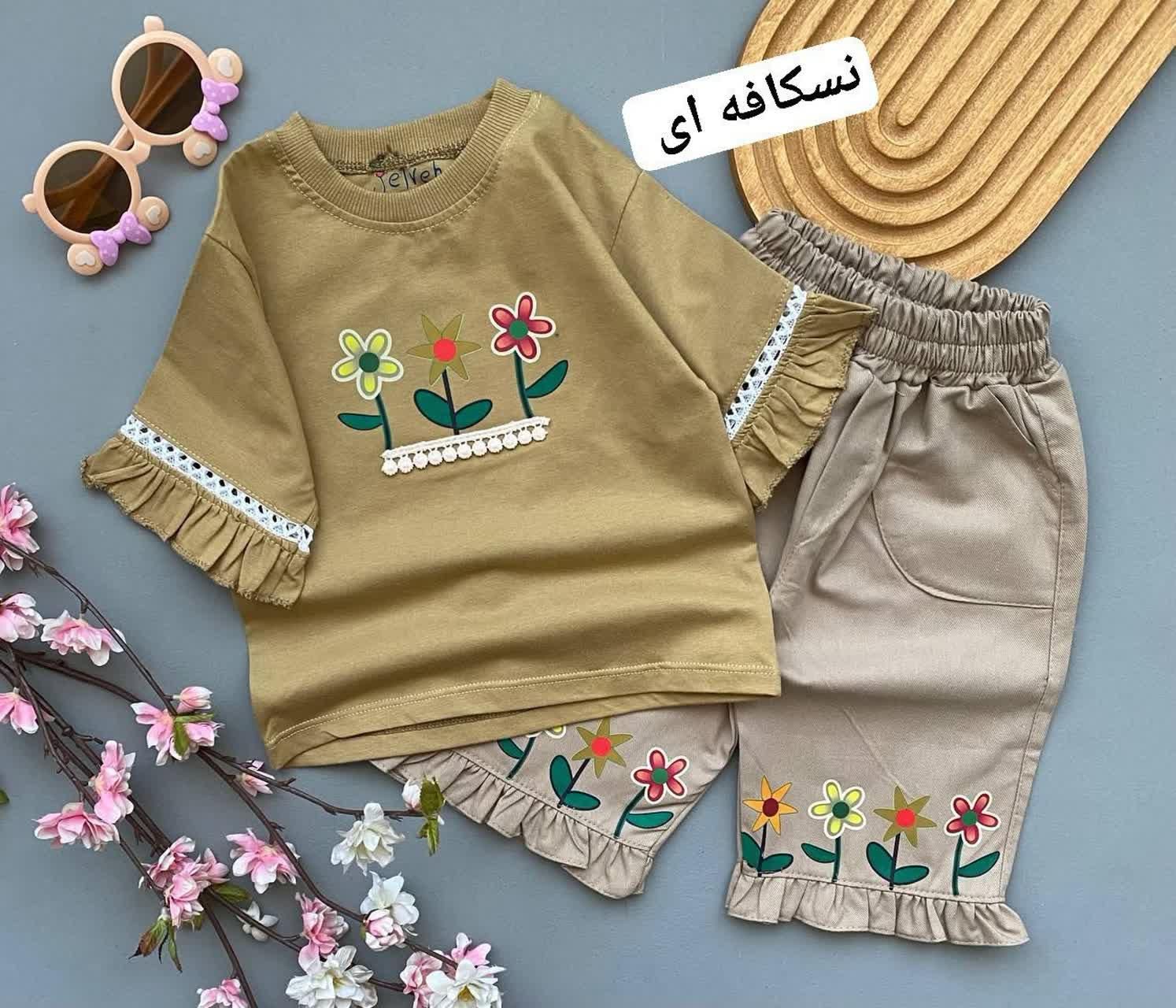 لباس کودک ست دخترانه گل|کفش و لباس بچه|تهران, اکباتان|دیوار