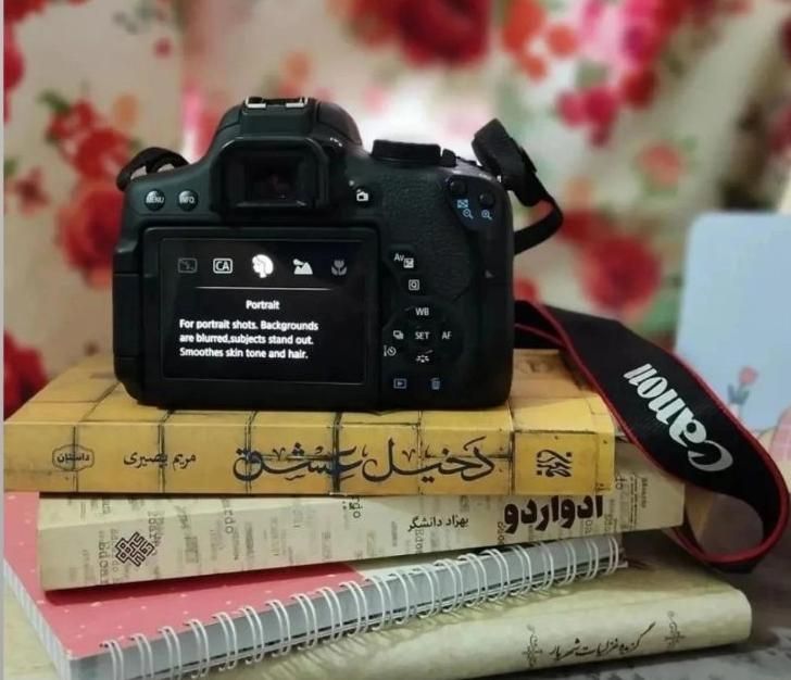دوربین کنون 750D با لنز ۱۸-۵۵ stm|دوربین عکاسی و فیلم‌برداری|اهواز, طالقانی|دیوار