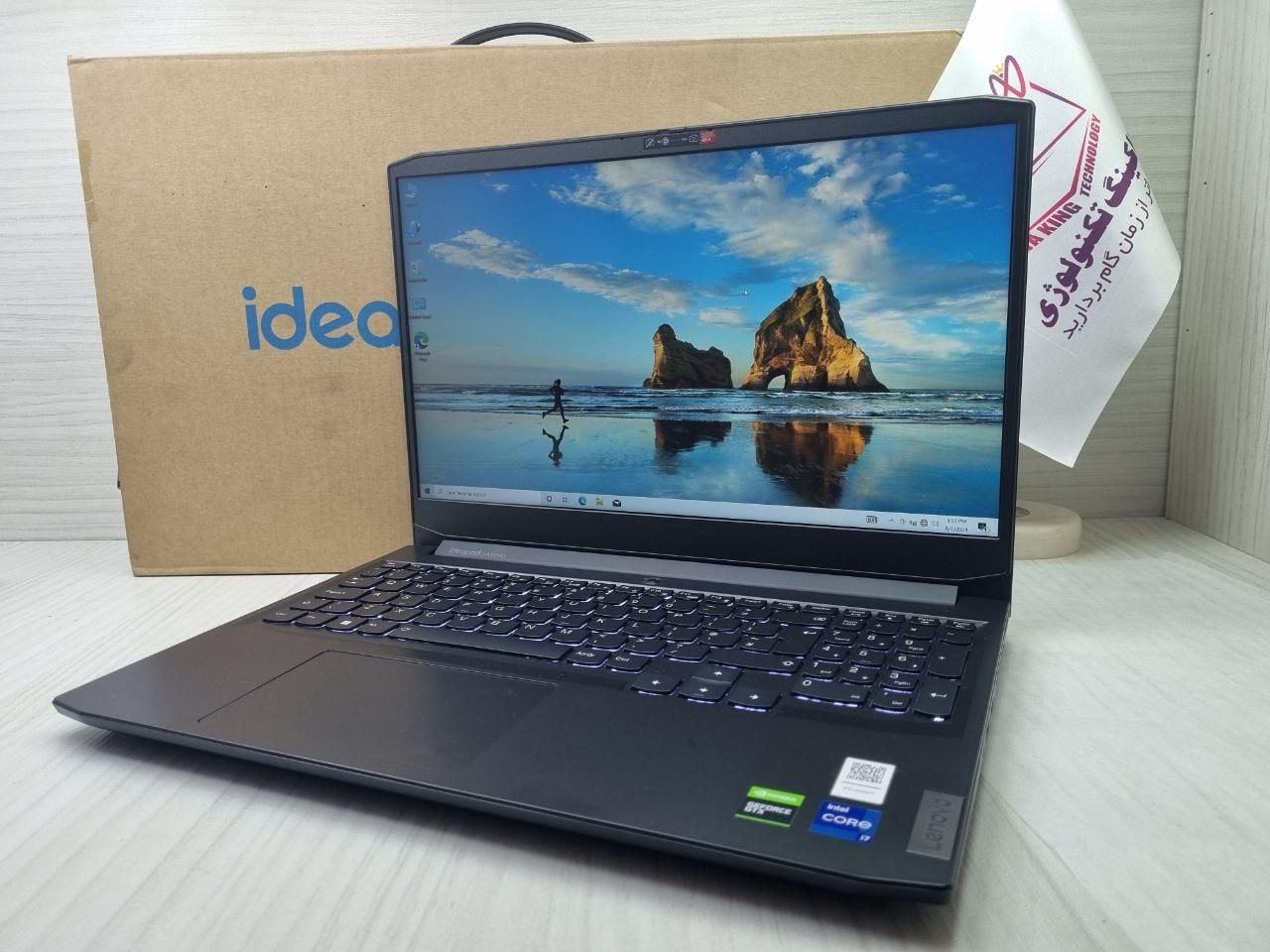 گیمینگ Lenovo ideapad Gamingنسل ۱۱H گرافیکRTX ۴|رایانه همراه|تهران, باغ فیض|دیوار