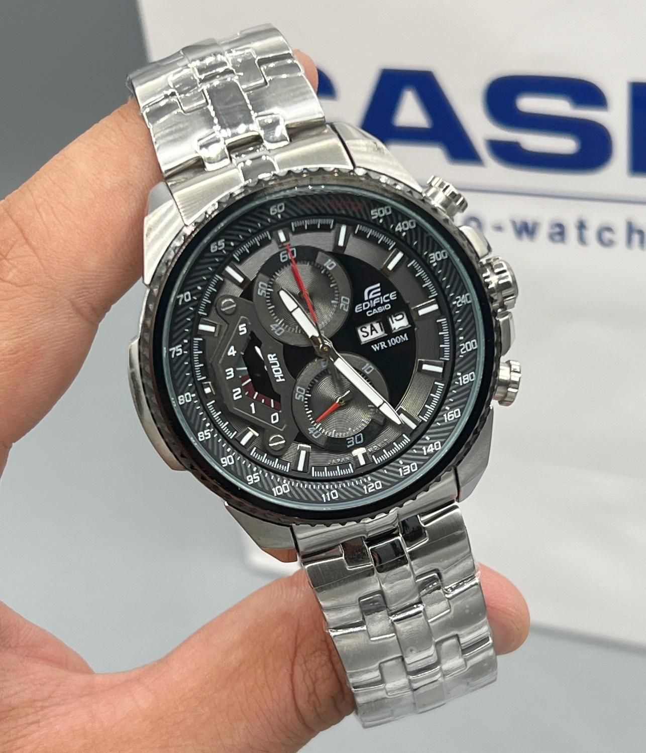 کاسیو ادیفایس کرنوگراف موتور اصل ژاپن casio|ساعت|تهران, پامنار|دیوار