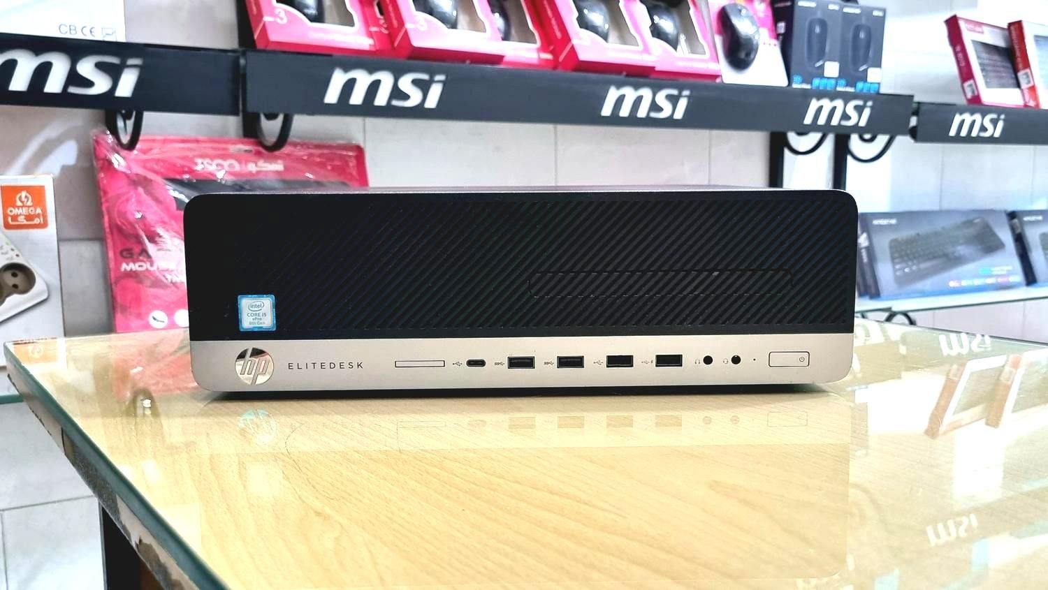 مینی کیس اچ پی i5 نسل 7 رم 8 - HP 800 G3 درحدنو|رایانه رومیزی|یزد, |دیوار