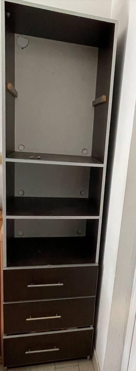 کتابخانه چوبی دست دوم|کتابخانه، شلف، قفسه‌های دیواری|اردبیل, |دیوار