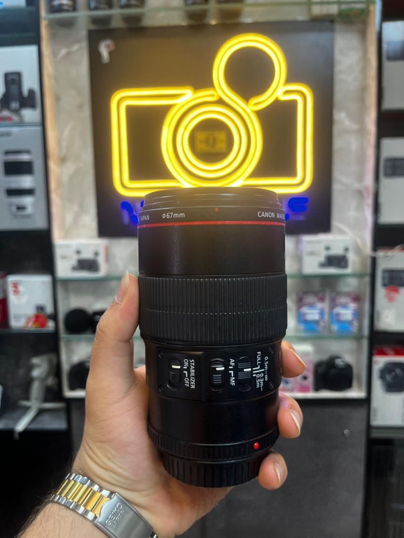 canon lenz 100 L F2.8 macro|دوربین عکاسی و فیلم‌برداری|تهران, پامنار|دیوار