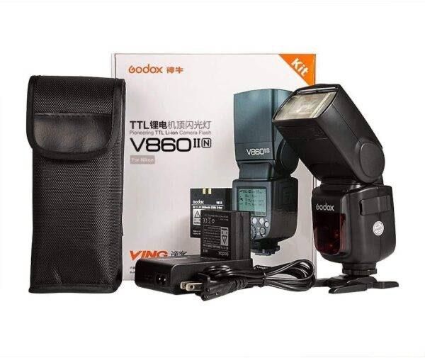 فلاش GODOX V860II کنون|دوربین عکاسی و فیلم‌برداری|تهران, قلهک|دیوار