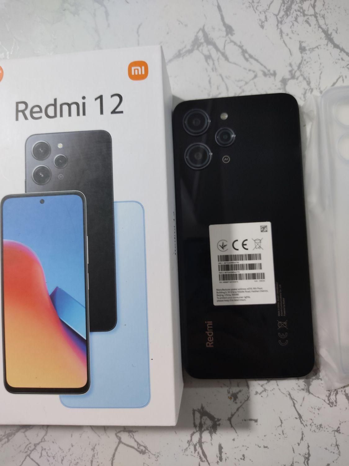 گوشی شیائومی ردمی 12 Redmi حافظه 256 گیگ رام 8|موبایل|تهران, دولت‌آباد|دیوار