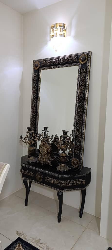 آینه و کنسول و شمعدان|آینه|همدان, |دیوار