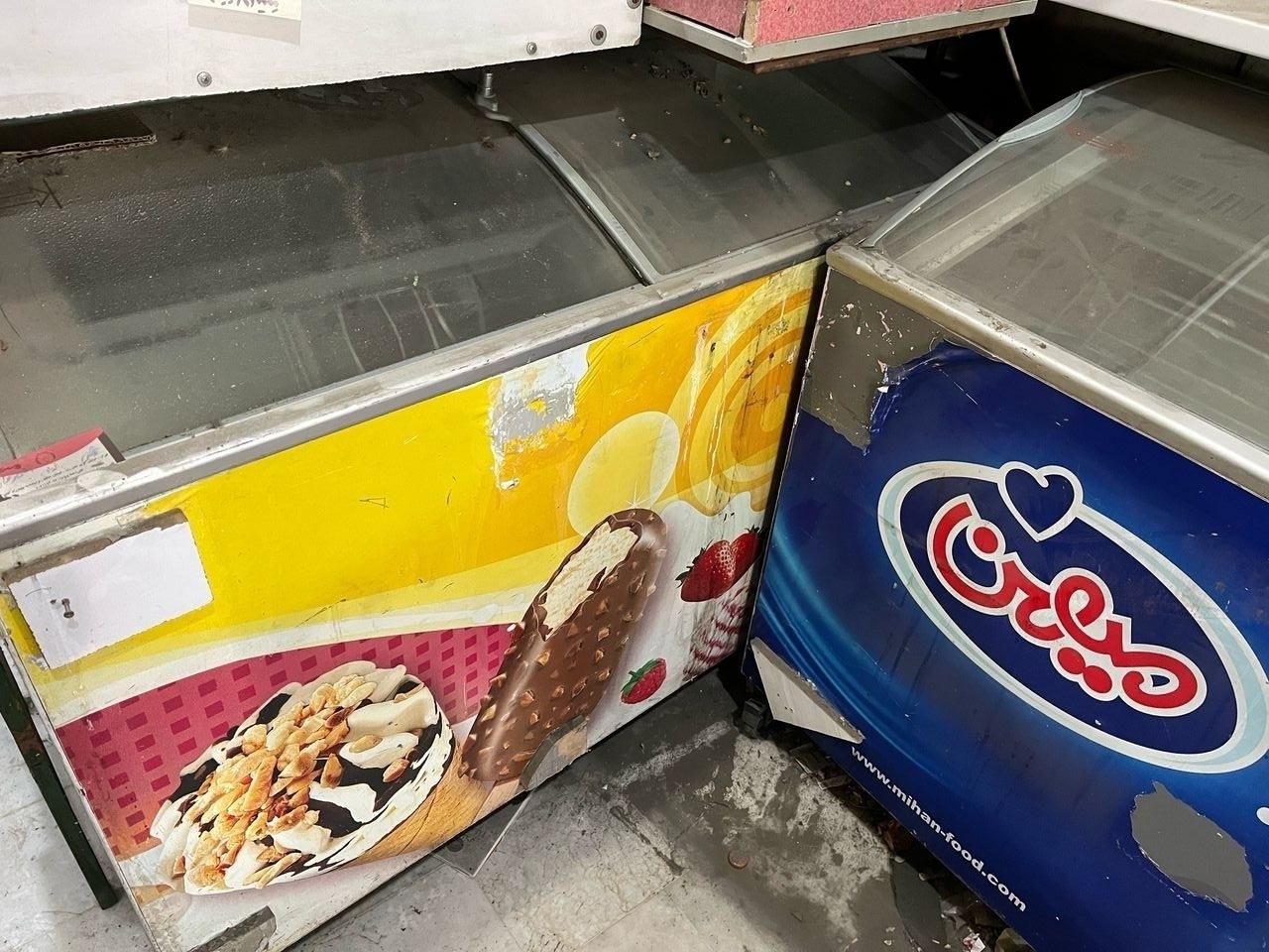 یخچال بستنی میهن ۵۰۰ و ۳۵۰ لیتری|فروشگاه و مغازه|تهران, خانی‌آباد|دیوار