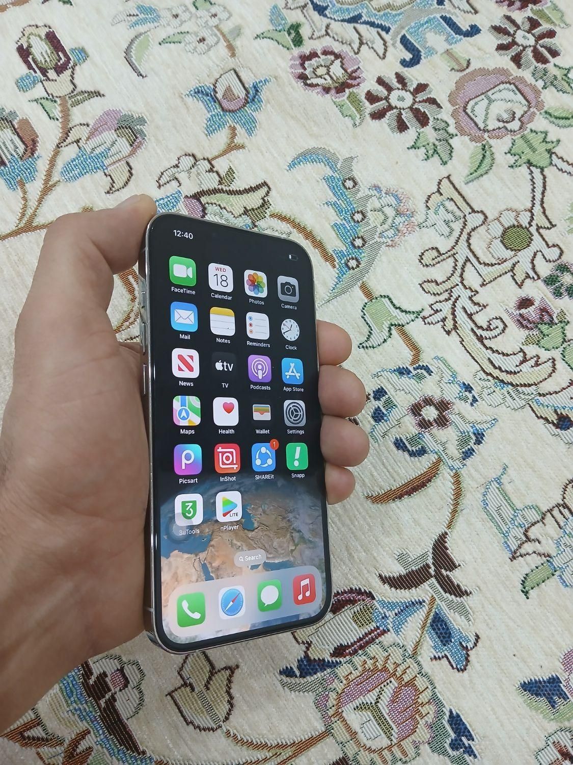 اپل iPhone 13 Pro ۱۲۸ گیگابایت|موبایل|تهران, نازی‌آباد|دیوار