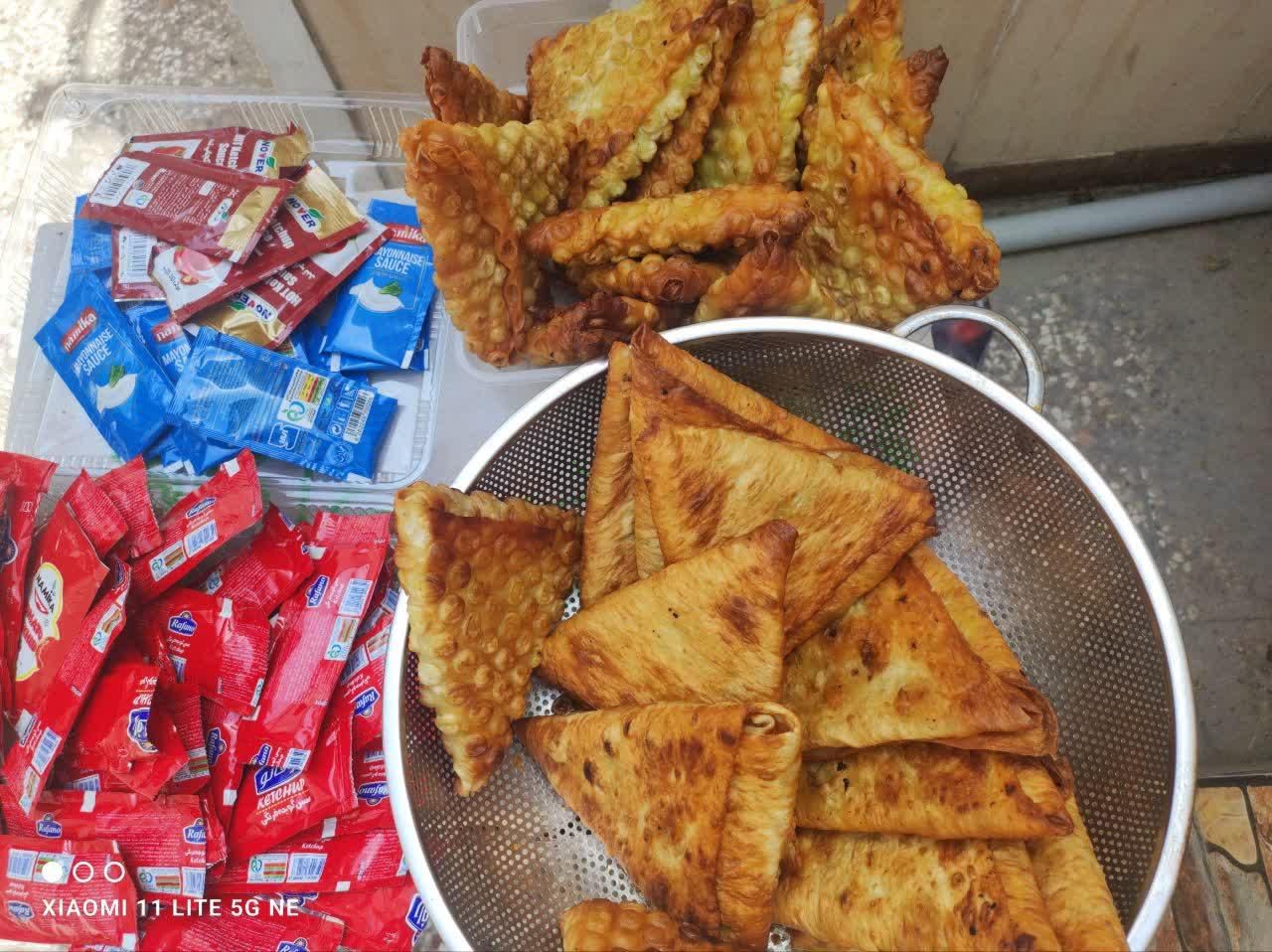 سمبوسه خانگی با سس|خوردنی و آشامیدنی|مشهد, طبرسی|دیوار