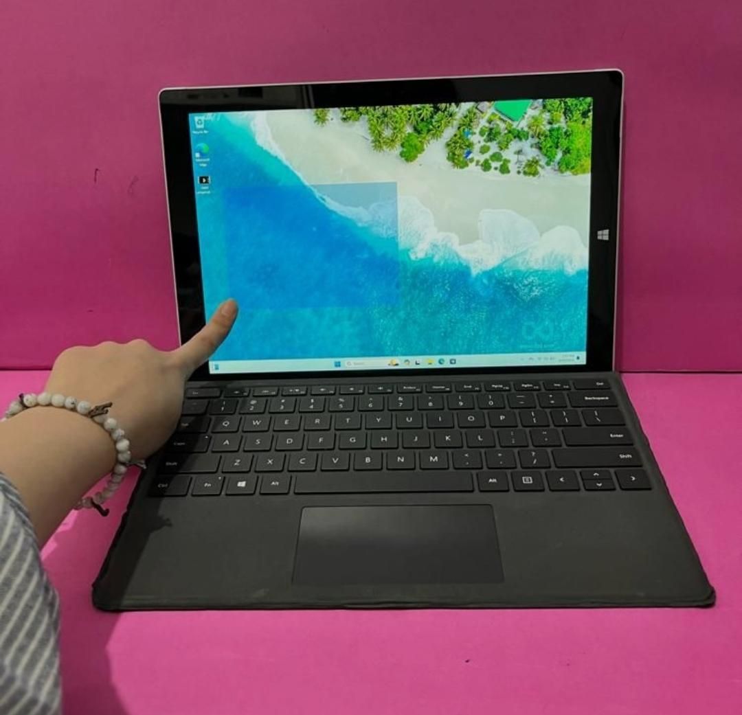 لپتاپ تبلتشو Surface pro3 کیفیت صفحه2k مشابه نو|رایانه همراه|تهران, صادقیه|دیوار