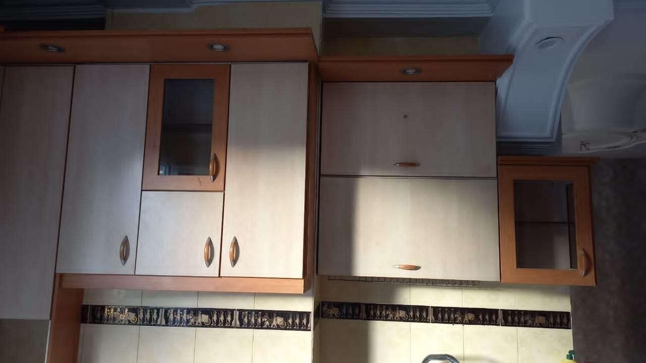 کابینت mdf با ویترین، سینک و شیر دوقلو و هود|کتابخانه، شلف، قفسه‌های دیواری|تهران, فاطمی|دیوار