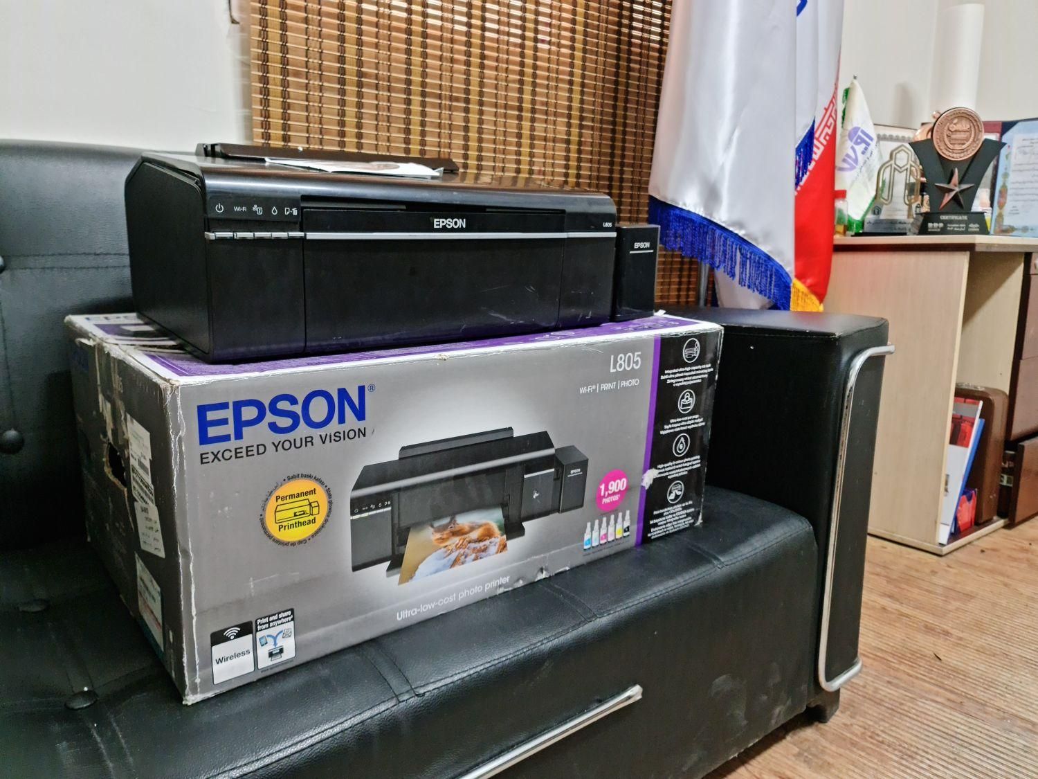 epson l805|پرینتر، اسکنر، کپی، فکس|تهران, چهارصد دستگاه|دیوار