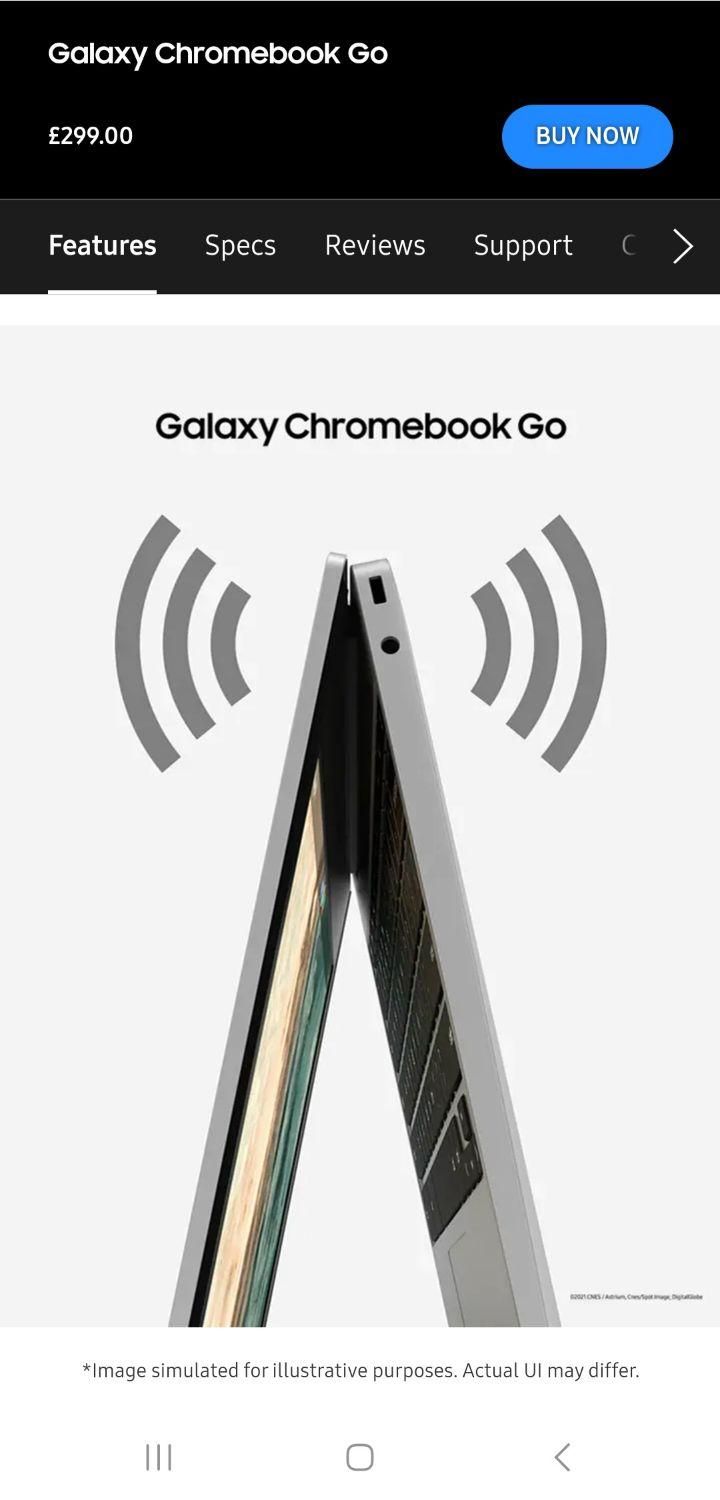 Galaxy ChromBook Go|رایانه همراه|تهران, جنت‌آباد مرکزی|دیوار