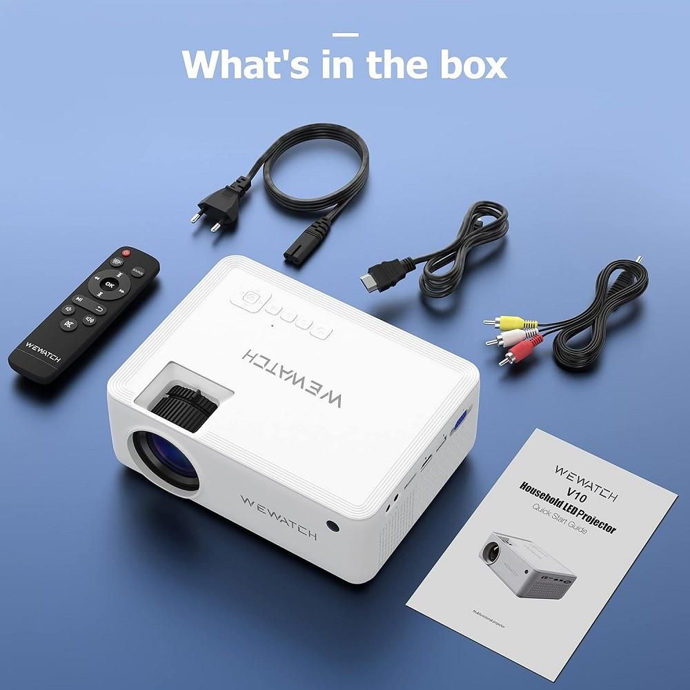 ویدیو ویدئو پروژکتور 2023 مدل WEWATCH V10 و AK-83|تلویزیون و پروژکتور|تهران, بازار|دیوار