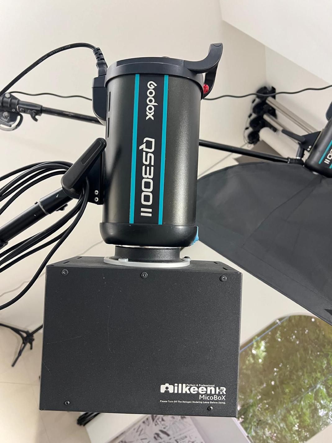 کیت فلاش godox qs-300|دوربین عکاسی و فیلم‌برداری|تهران, دزاشیب|دیوار