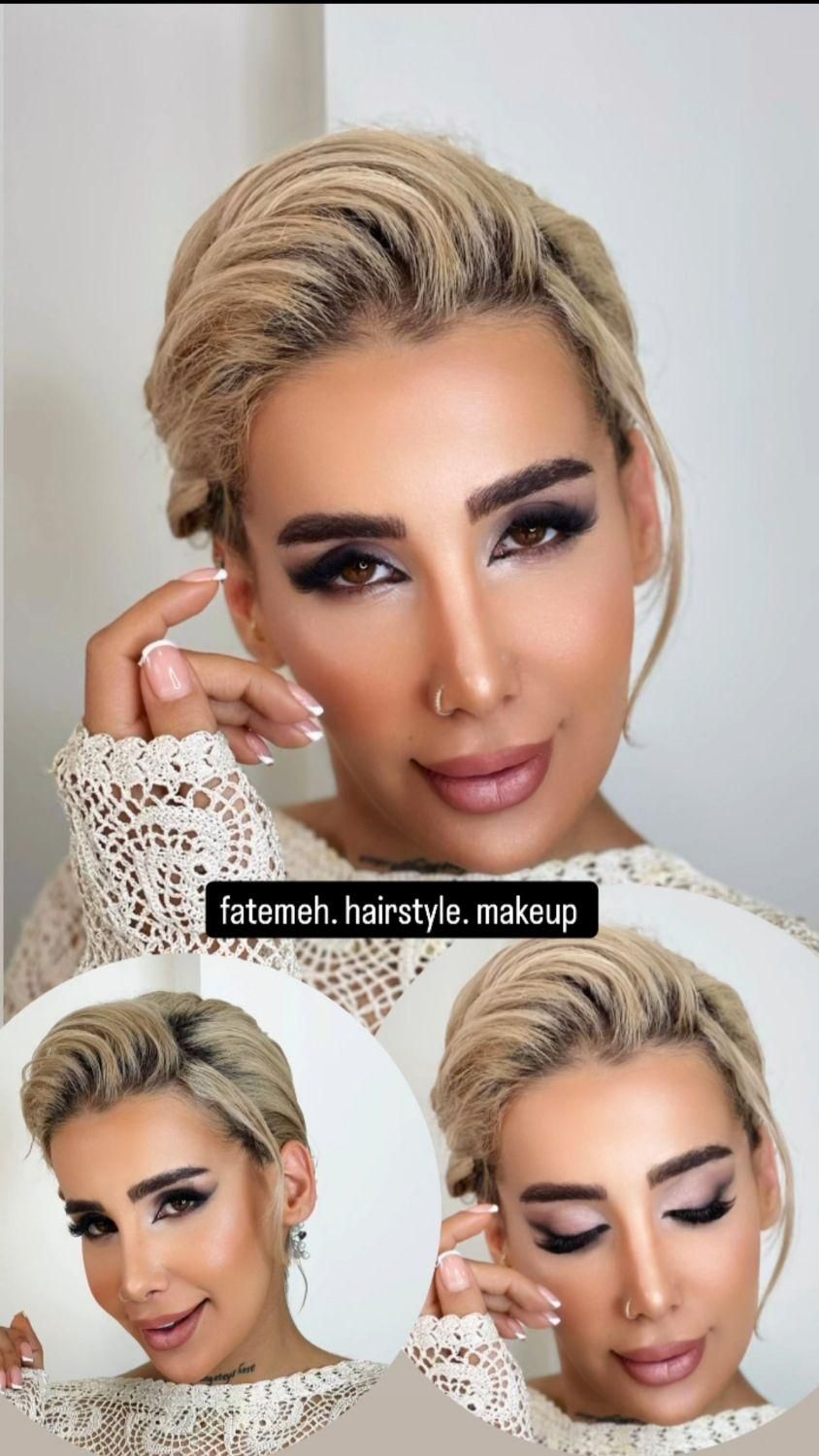 میکاپ و شنیون تخصصی عروس و محفلی (تضمینی )|خدمات آرایشگری و زیبایی|اصفهان, خانه اصفهان|دیوار