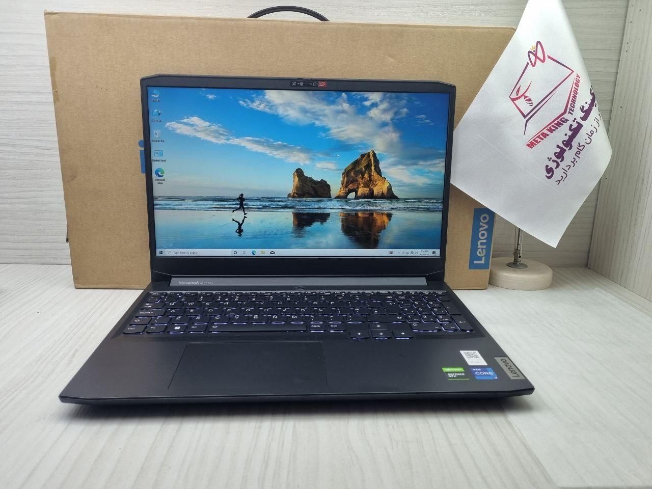 گیمینگ Lenovo ideapad Gamingنسل ۱۱H گرافیکRTX ۴|رایانه همراه|تهران, باغ فیض|دیوار