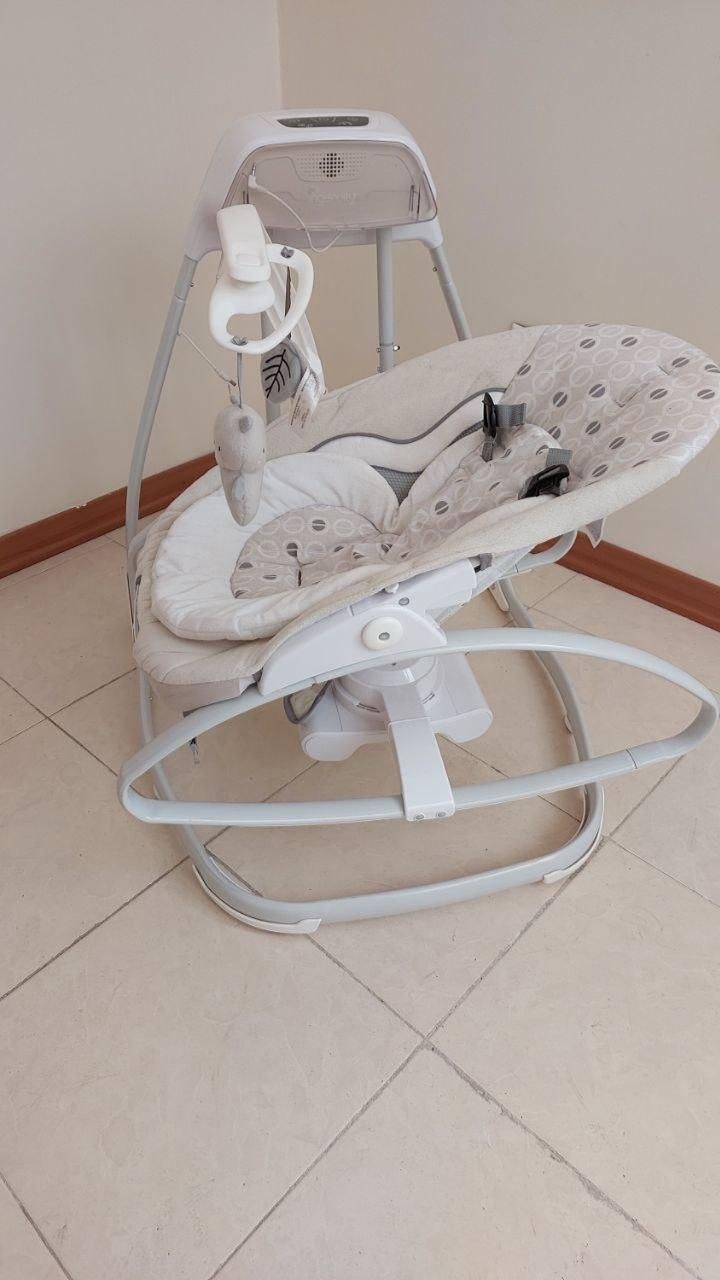 گهواره برقی Ingenuity اسمارت سایز با کارتن|اسباب و اثاث بچه|تهران, مجیدیه|دیوار