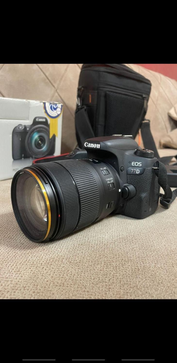 دوربین کنن (canon) 77D|دوربین عکاسی و فیلم‌برداری|تهران, امیریه|دیوار