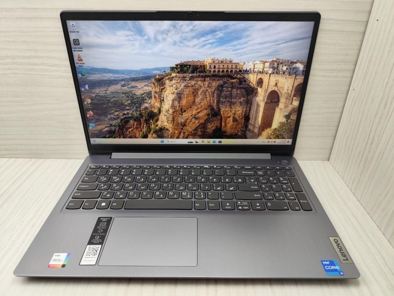 باریک وسبک نسل۱۱ Lenovo ideapad3 i5 رم۲۰هارد۵۱۲ssd|رایانه همراه|تهران, باغ فیض|دیوار