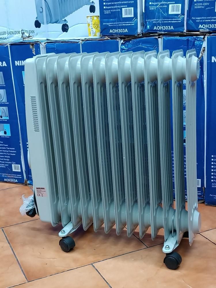 شوفاژبرقی نیکورا رادیاتور روغن13پره فن دار2900w|آبگرمکن، پکیج، شوفاژ|تهران, امین حضور|دیوار