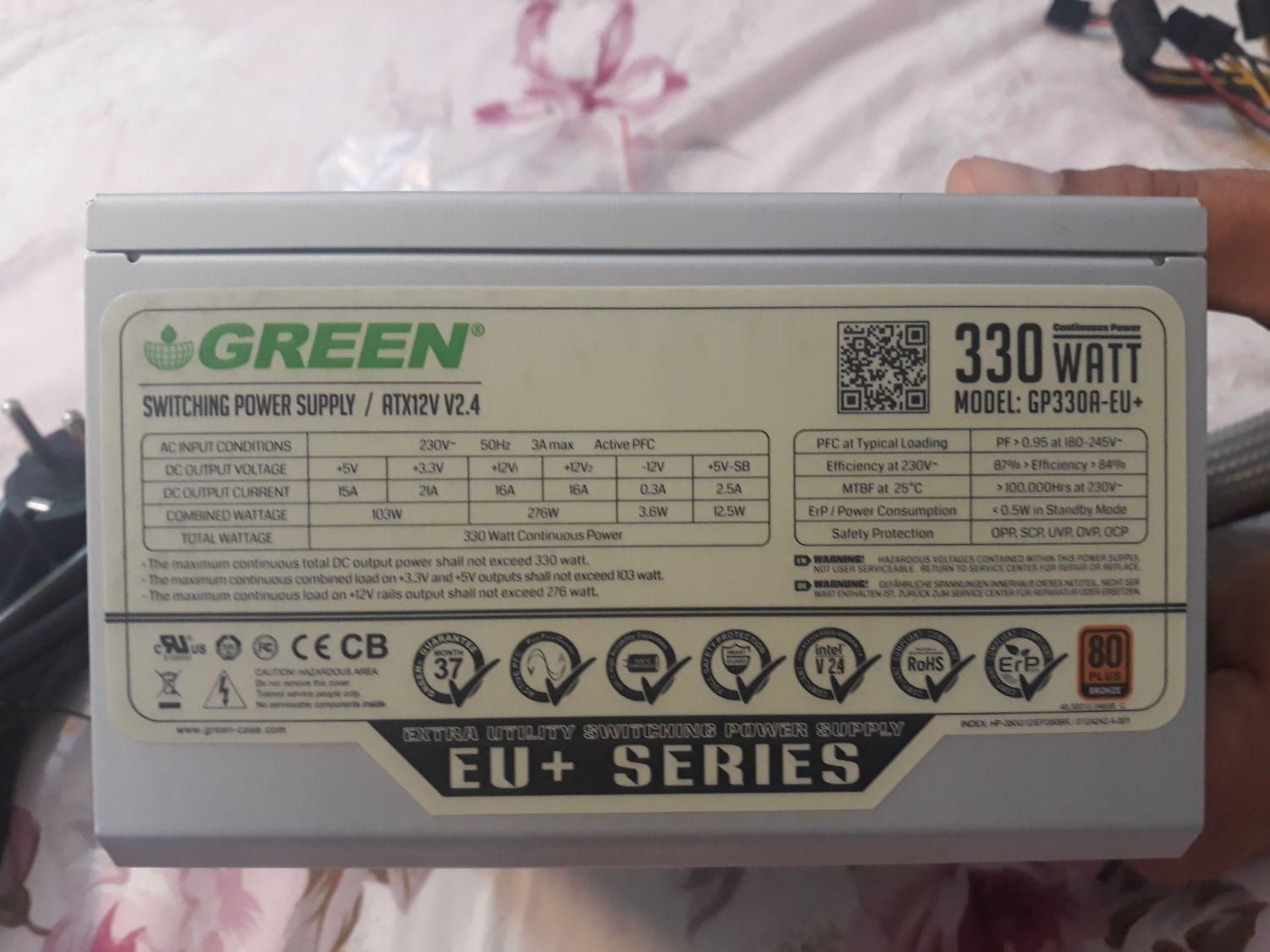 پاور کامپیوتر gp330a-eud|قطعات و لوازم جانبی رایانه|تهران, آهنگ|دیوار