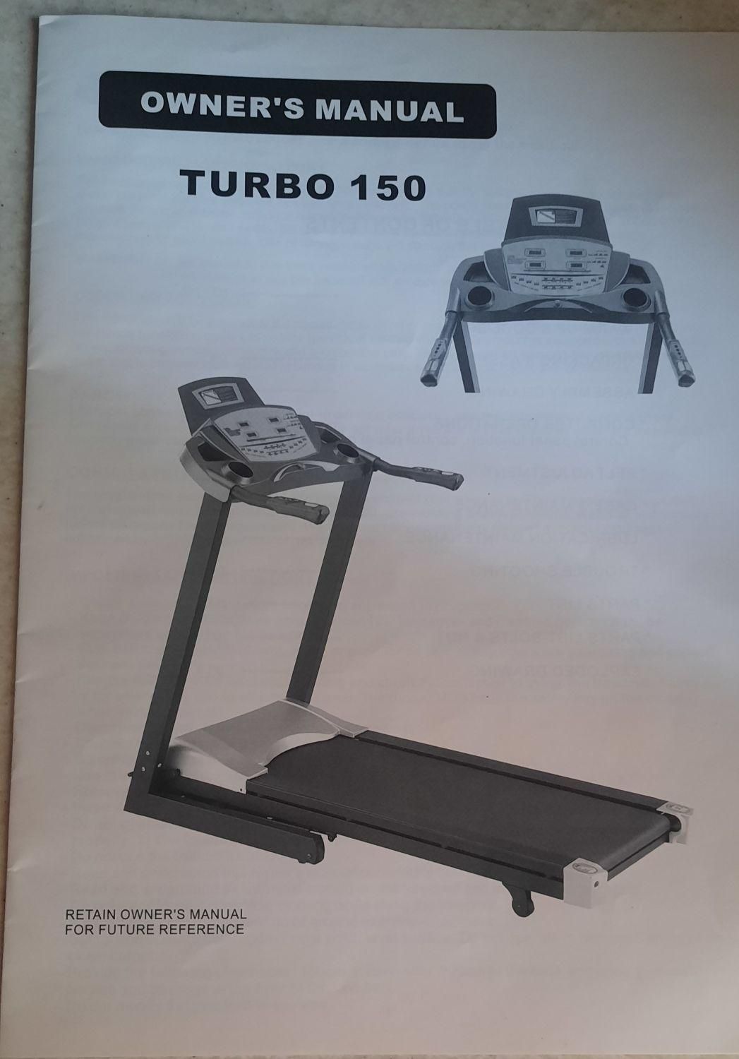 تردمیل توربوفیتنس ۱۵۰ Torbo fitness 150 xl|تجهیزات ورزشی|تهران, استاد معین|دیوار