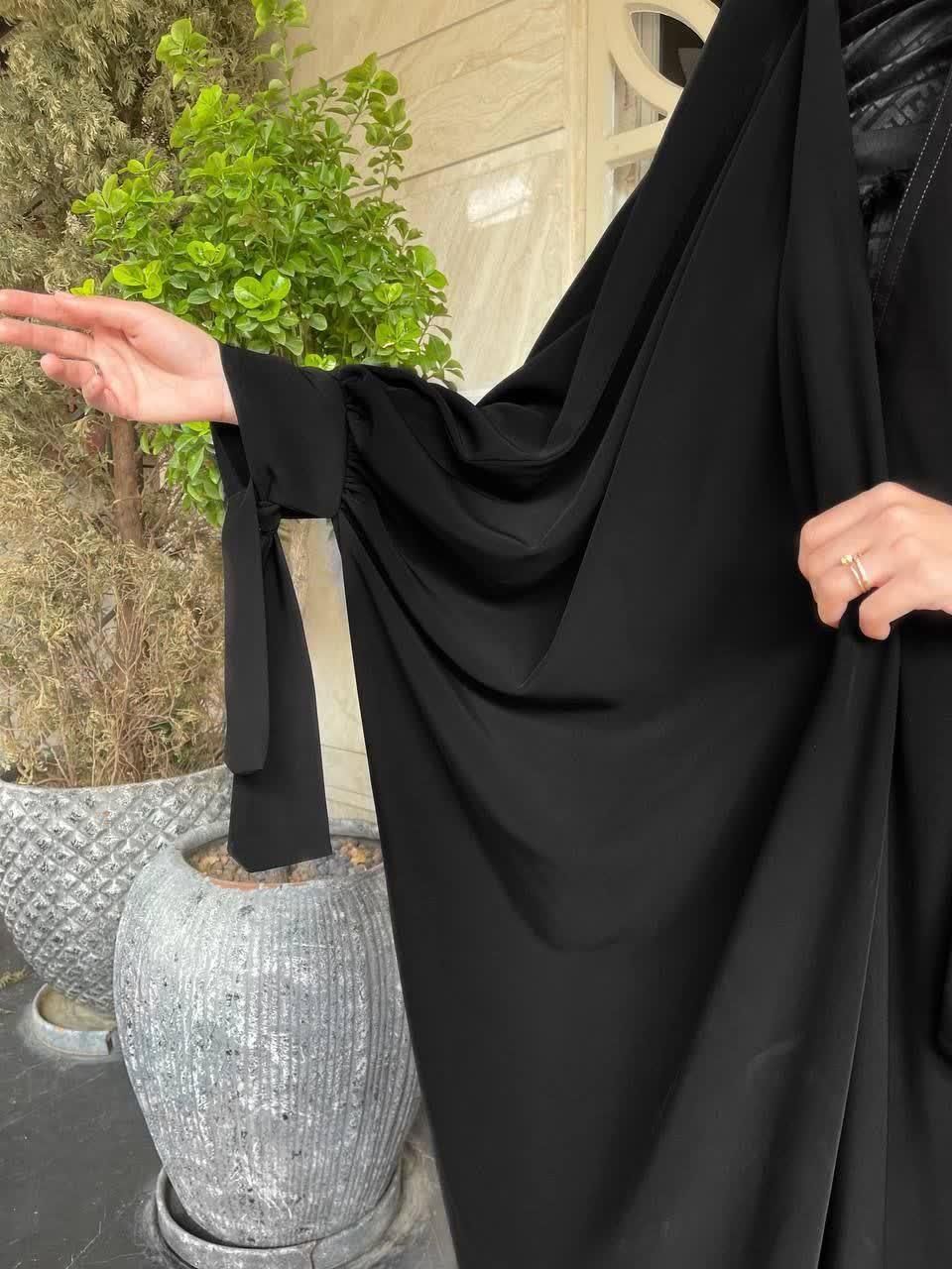 چادر مشکی  سنتی  دوخته شده یک عربی قد 160|لباس|تهران, دانشگاه علم و صنعت|دیوار