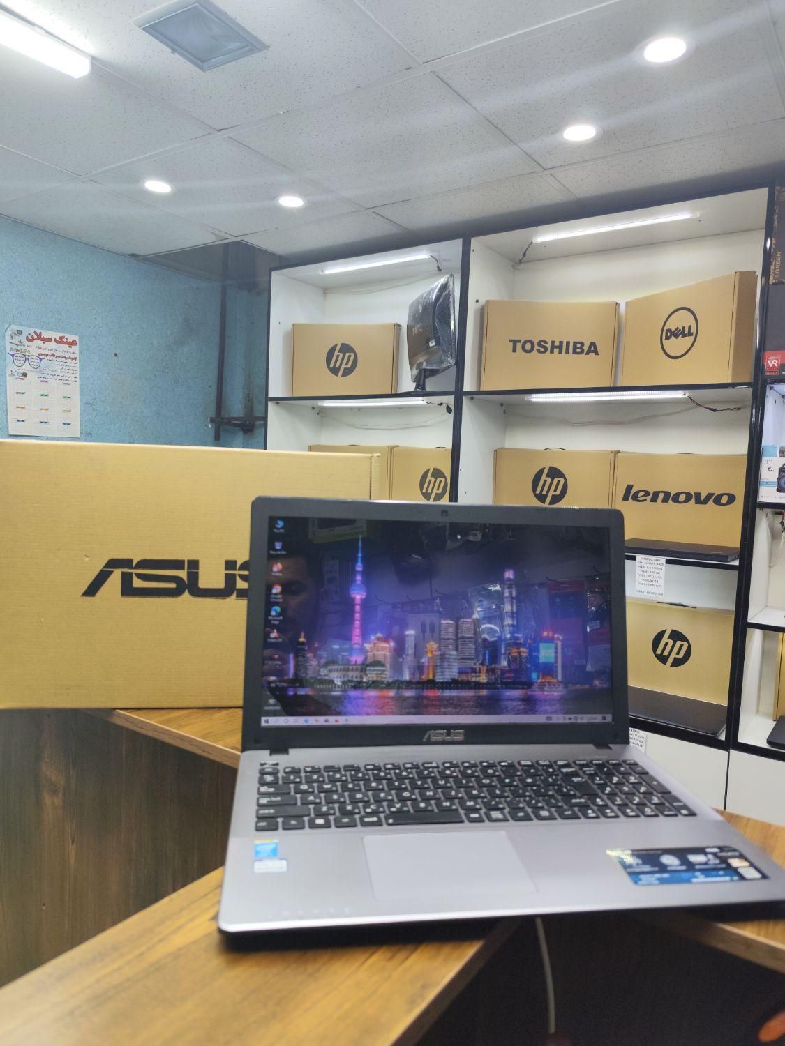 لپ تاپ asus مدل x550L  (فروشگاه لپ تاپ پرشین )|رایانه همراه|گلستان (تهران), |دیوار